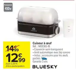 Carrefour Cuiseur à œuf offre