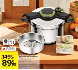 Carrefour Autocuiseur Clipso Minut offre