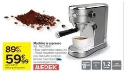Carrefour Machine à expresso offre