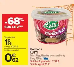 Carrefour Market BONBONS 'LUTTI' offre