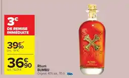 Carrefour Market Rhum Bumbu offre
