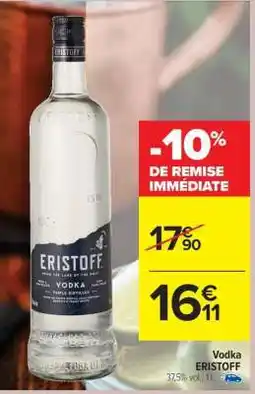 Carrefour Market Vodka Eristoff offre