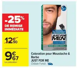 Carrefour Market JUST FOR MEN offre