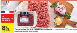 Carrefour Viande hachée 5% M.G. CARREFOUR Le Marché offre