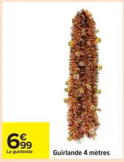Carrefour Guirlande 4 mètres offre