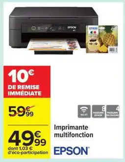 Carrefour Imprimante multifonction Epson offre