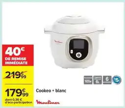 Carrefour Cookeo + blanc offre