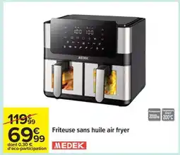 Carrefour Friteuse sans huile Air fryer offre