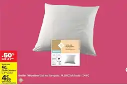 Carrefour Oreiller Microfibre offre