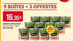Match d'aucy Haricots verts extra fins offre