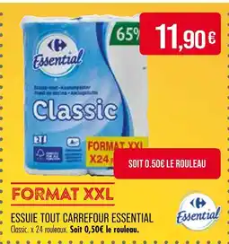 Match Carrefour Essential Essuie Tout Classic offre