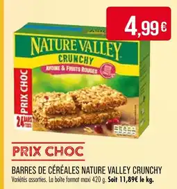 Match Nature Valley Crunchy Avoine & Fruits Rouges offre