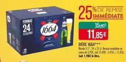 Match 1664 Bière Blonde 5.5° offre
