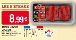 Match Charal Steak Haché Pur Bœuf offre