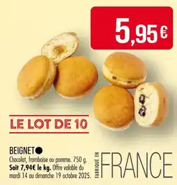 Match Beignet chocolat offre