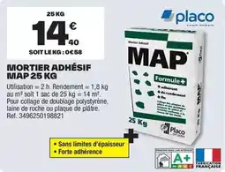 Brico Dépôt Placo - mortier adhesif map 25 kg offre