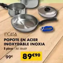 Narbonne accessoires Popote en acier inoxydable inoxia offre