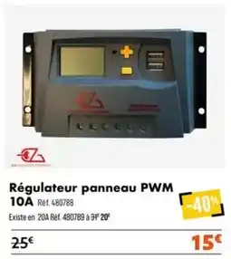 Narbonne accessoires Régulateur panneau pwm 10a offre