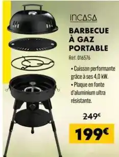 Narbonne accessoires Barbecue à gaz portable offre