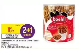 Intermarché Boehli - assortiment de sticks & bretzels offre