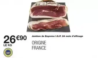 Monoprix Jambon de bayonne i.g.p. 24 mois d'affinage offre