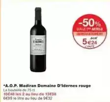 Monoprix A.o.p. madiran offre
