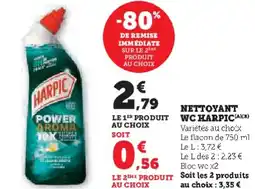 Hyper U HARPIC Nettoyant WC offre