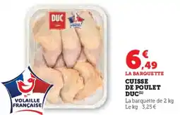 Hyper U DUC Cuisse de poulet offre