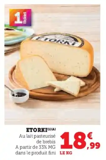 Hyper U ETORKI offre