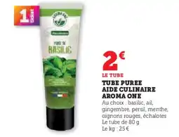 Hyper U Tube puree aide culinaire aroma one offre