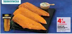 Super U Filet de haddock offre