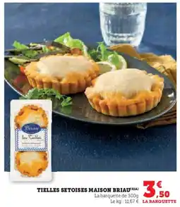 Super U Tielles setoises maison briau offre