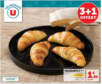 Super U U Croissants offre