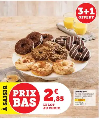 Super U Donut's offre
