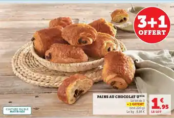 Super U U Pains au chocolat offre