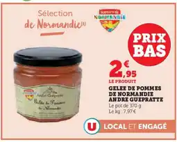 Super U Gelee de pommes de normandie andre guepratte offre