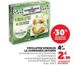 Super U LA COMPAGNIE ARTIQUE Feuilletes surgeles offre