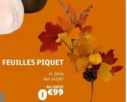 Gifi Feuilles piquet offre