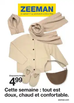 Zeeman Cette semaine tout est doux chaud et confortable offre