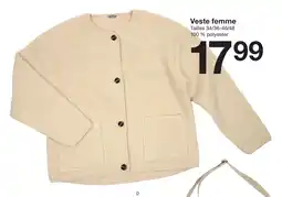 Zeeman Veste femme offre
