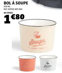 Gifi Bol à soupe offre