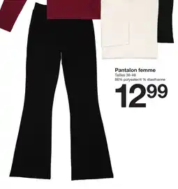 Zeeman Pantalon femme offre