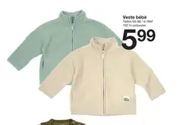 Zeeman Veste bébé offre