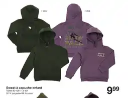 Zeeman Sweat à capuche enfant offre
