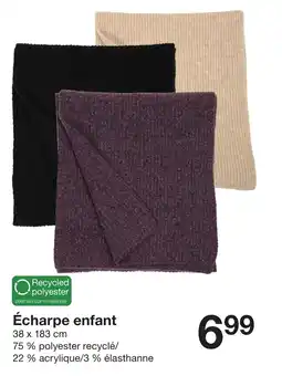 Zeeman Écharpe enfant offre