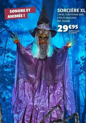 Gifi Sorcière xl offre