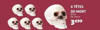 Gifi 6 têtes de mort offre