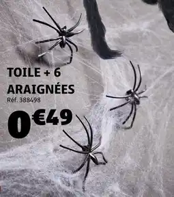 Gifi Toile + 6 araignées offre