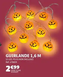 Gifi Guirlande 1,6 m offre