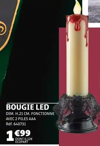 Gifi Bougie led offre